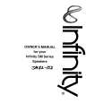 INFINITY SM82-152 Owner's Manual