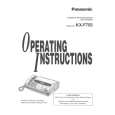 PANASONIC KXF755 Owner's Manual