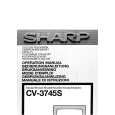 SHARP CV3745S Owner's Manual