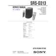 SONY SRSD313 Service Manual