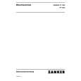 ZANKER PF7550 Owner's Manual