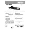 SONY RME100V Service Manual