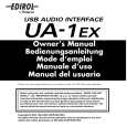 EDIROL UA-1EX Owner's Manual