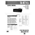 SONY TAN77ES Service Manual