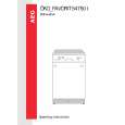AEG F54750IB Owner's Manual