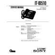 SONY ITID510 Service Manual