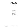 REX-ELECTROLUX RF3PX Owner's Manual