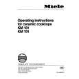 MIELE KM181 Owner's Manual