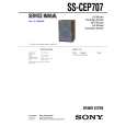 SONY SSCEP707 Service Manual