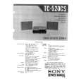 SONY TC-520CS Service Manual