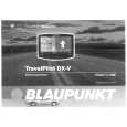 BLAUPUNKT TRAVELPILOTDXV Owner's Manual