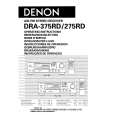 DENON DRA275RD Owner's Manual