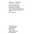 AEG 330 D d Owner's Manual