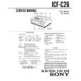 SONY ICFC26 Service Manual