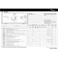 WHIRLPOOL AWT 2284 Quick Start