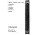 AEG FAVCOMP.525IB Owner's Manual
