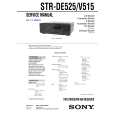 SONY STRDE525 Service Manual