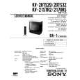 SONY KV-21TSR2 Service Manual