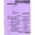 SONY PCV-210 Service Manual