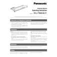 PANASONIC WJBP65E01 Owner's Manual