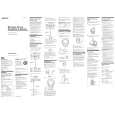SONY MDR-RF975RK Owner's Manual
