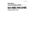 ROLAND M24E Owner's Manual