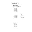 FIDELITY ZX3000MK2 Service Manual