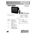 SONY KV2121D Service Manual
