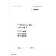 ZANUSSI ZVF280P Owner's Manual