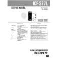 SONY ICF-S77L Service Manual