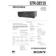 SONY STRDE135 Owner's Manual