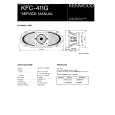 KENWOOD KFC411G Service Manual