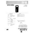 SONY FD10E Service Manual