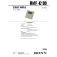 SONY RMRK100 Service Manual
