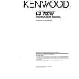 KENWOOD LZ700W Owner's Manual