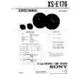 SONY XSE176 Service Manual
