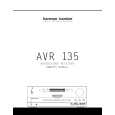 HARMAN KARDON AVR135 Owner's Manual