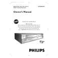 PHILIPS DVDR600VR/37 Owner's Manual