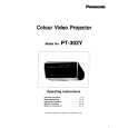 PANASONIC PT302Y Owner's Manual