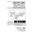 DOMETIC VACUFLUSH5006 Owner's Manual