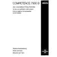 AEG 7500B-DCH Owner's Manual