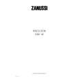 ZANUSSI ZGC42 Owner's Manual