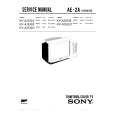 SONY KVA2533E Service Manual