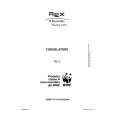 REX-ELECTROLUX RV 5 Owner's Manual