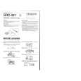 KENWOOD SRC401 Owner's Manual