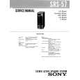 SONY SRS57 Service Manual
