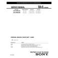 SONY KV-20FA210 Service Manual