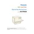 PANASONIC KX-P8420 Owner's Manual