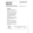 KENWOOD KM107 Owner's Manual
