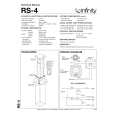 INFINITY RS-4 Service Manual